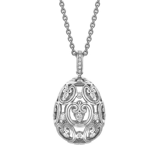 FImperial ImperatrIC 18ct White Gold Diamond Pendant