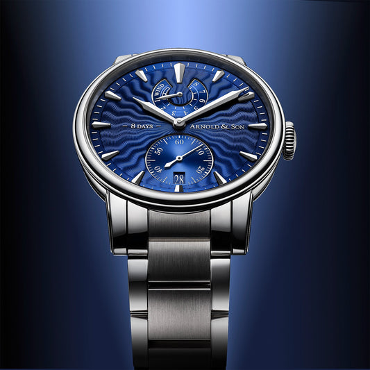 Arnold & Son Watch Eight-Day Royal Navy Blue