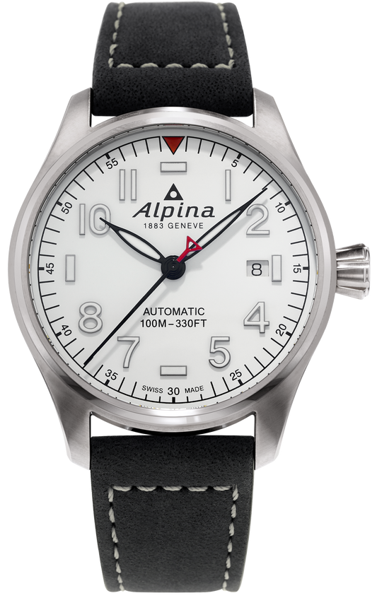 ALP Watch Startimer Pilot White