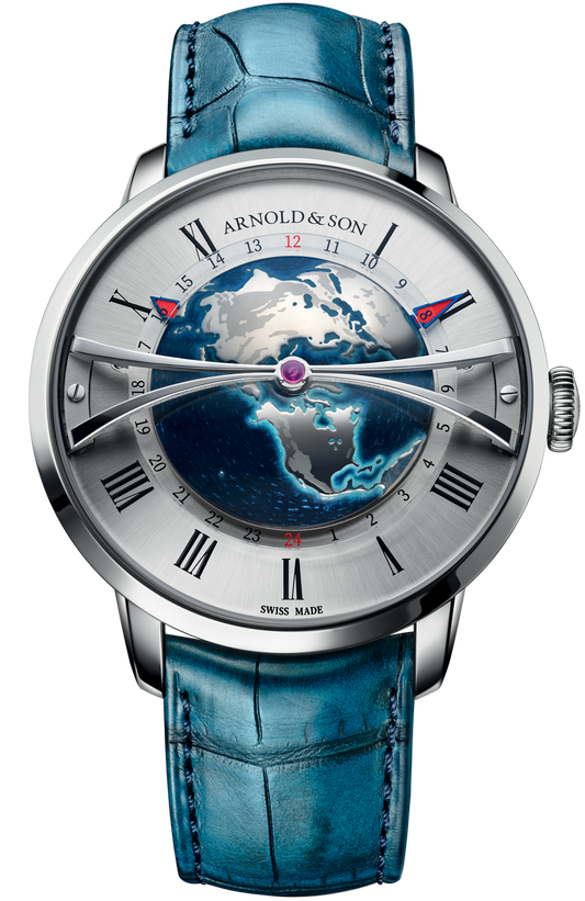 ARS Watch Globetrotter Steel Opaline Limited Edition