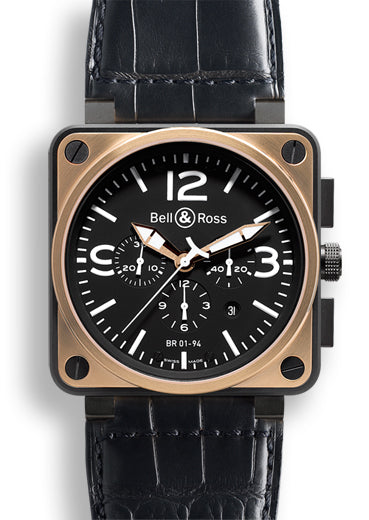 Bell and Ross Watch BR194-BICOLORS