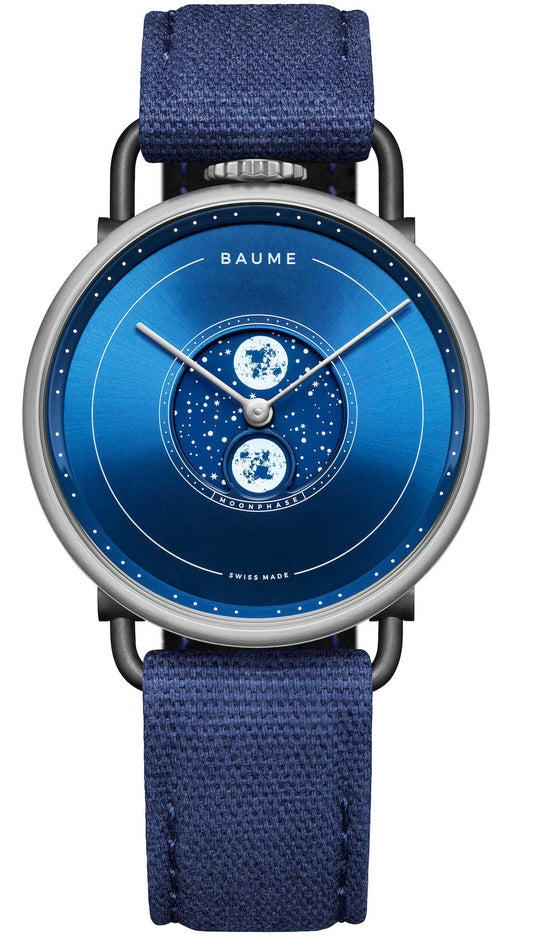 BEM Watch Quartz Moon Phase