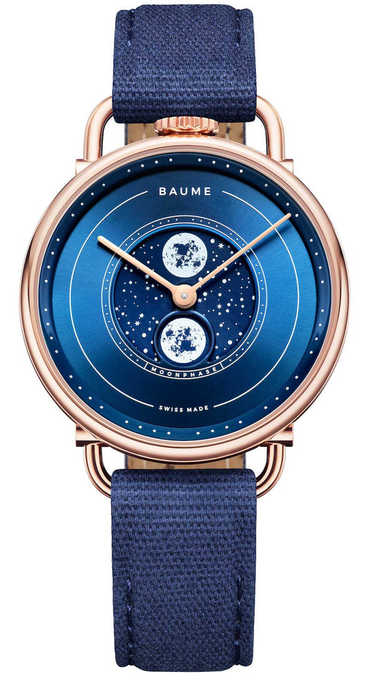 BEM Watch Quartz Moon Phase