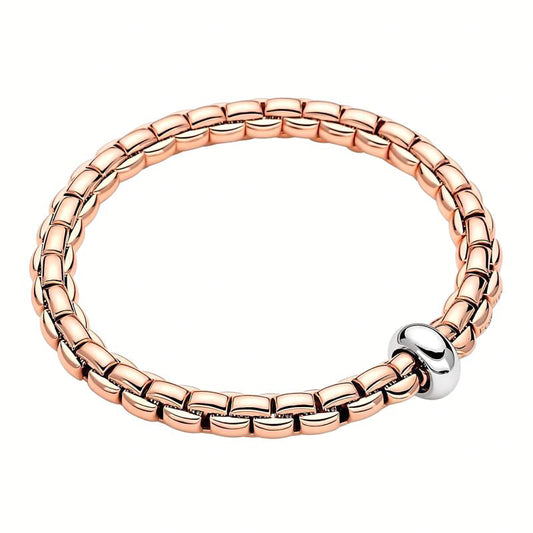 FP Eka Anniversario 18ct Rose and White Gold Bracelet