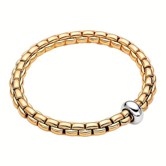 FP Eka Anniversario 18ct Yellow and White Gold Bracelet