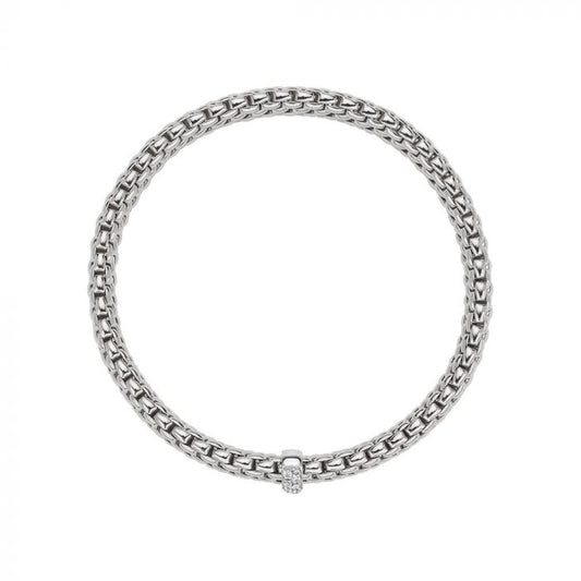 FP Vendome 18ct White Gold .1ct Diamond Bracelet