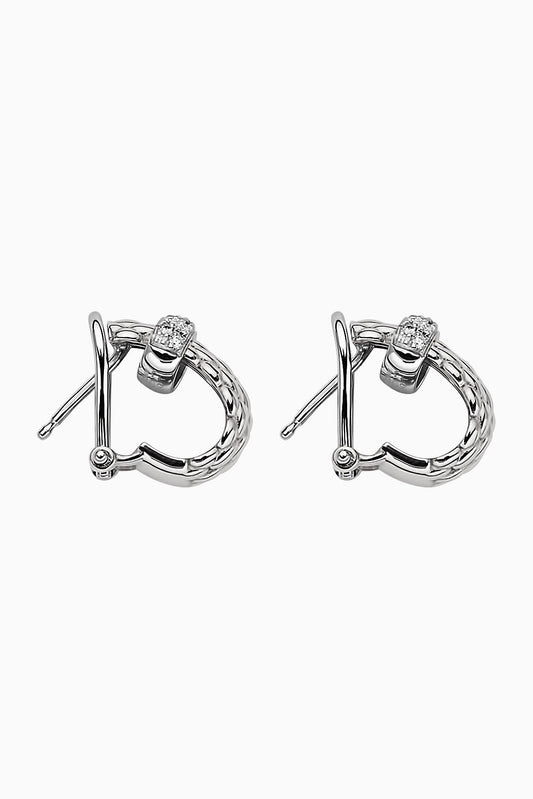 FP Flex'It Vendome 18ct White Gold .2ct Diamond Earrings