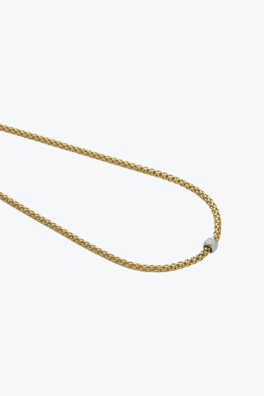 FP Flex'it Solo 18ct Yellow Gold .29ct Diamond Necklace