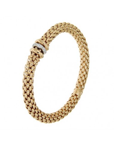 FP Flex'It Love Nest 18ct Yellow Gold Bracelet