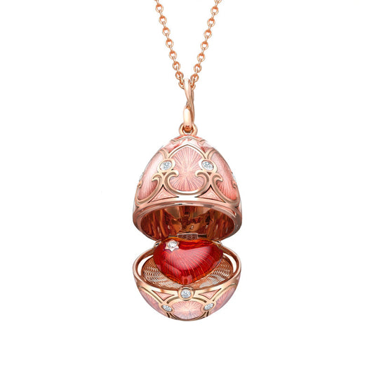 FPalais Tsarskoye Selo Rose Locket With Heart Surprise