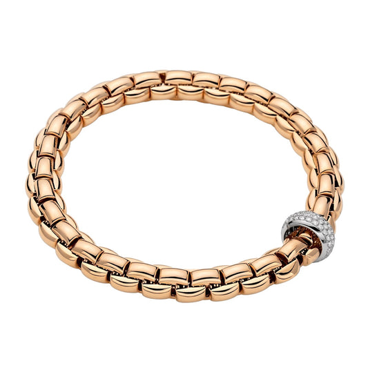 FP Eka 18ct Rose Gold .58ct Diamond Bracelet