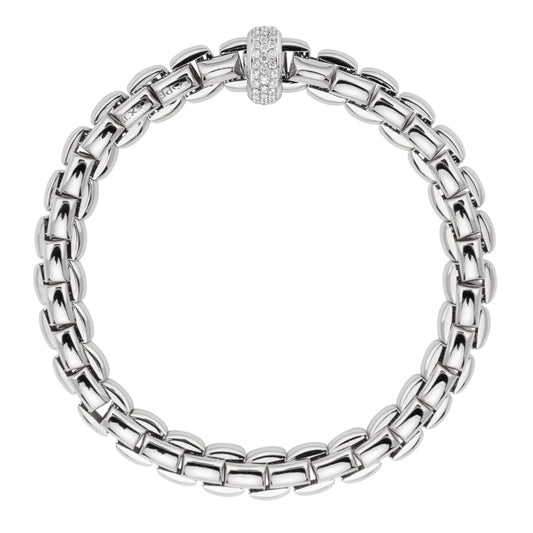 FP Eka 18ct White Gold .58ct Diamond Bracelet