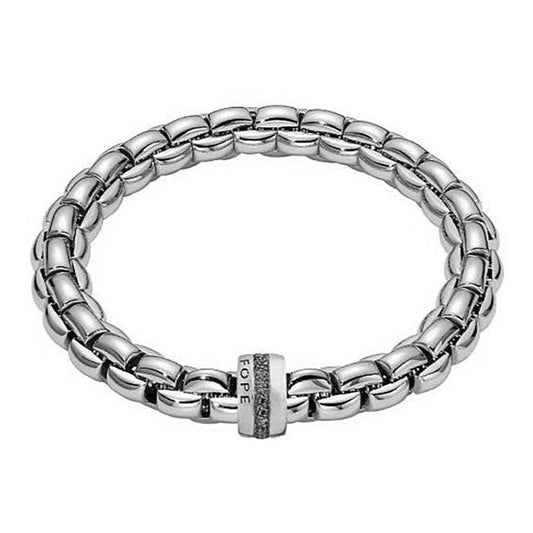 FP Eka 18ct White Gold .74ct Black Diamond Bracelet D