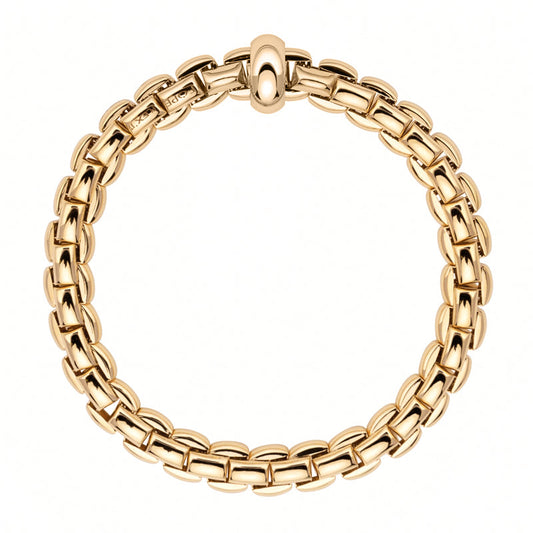 FP Eka 18ct Yellow Gold Rondelle Bracelet