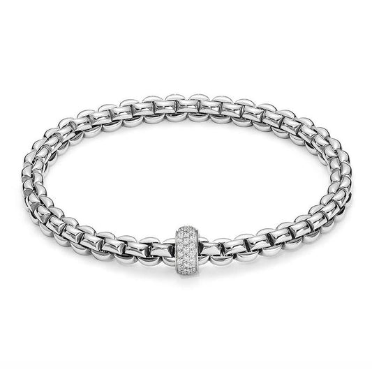 FP Flex'It Eka 18ct White Gold .37ct Diamond Bracelet