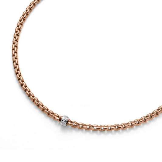 FP Flex'It Eka 18ct Rose Gold Diamond Necklace