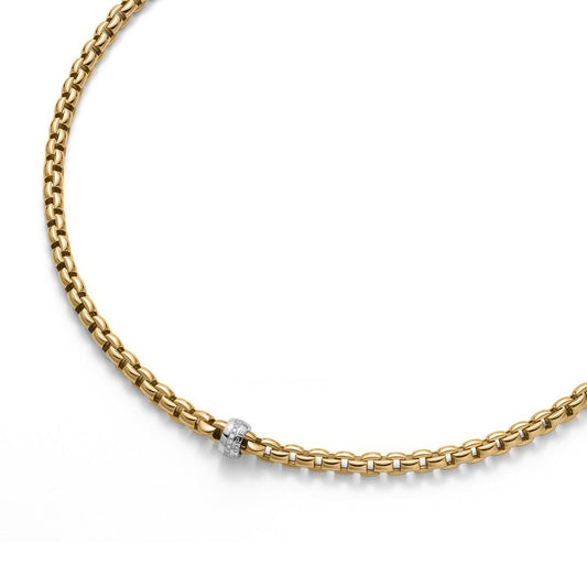 FP Flex'It Eka 18ct Yellow Gold Diamond Necklace