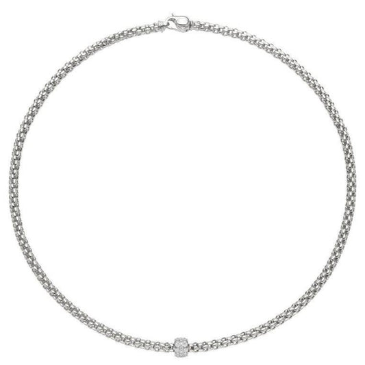 FP Flex'it Solo 18ct White Gold .29ct Diamond Necklace