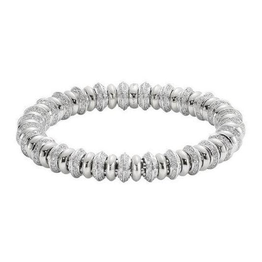 FP Flex'it Solo 18ct White Gold 4.14ct Diamond Bracelet