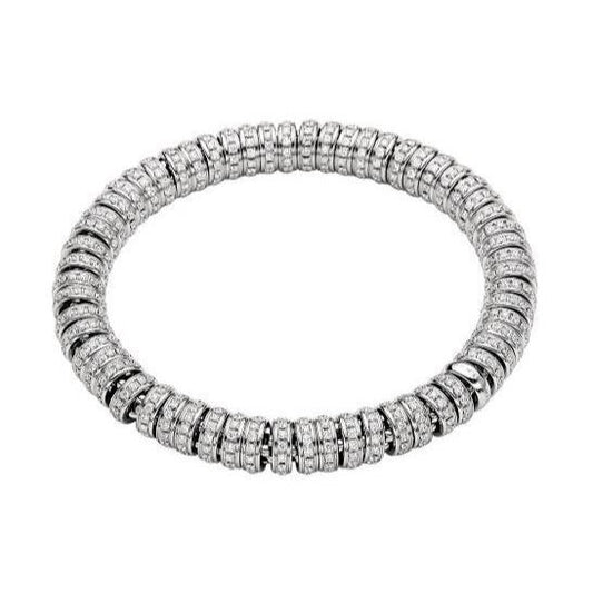 FP Flex'it Solo 18ct White Gold 5.51ct Diamond Bracelet