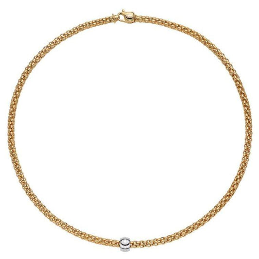 FP Flex'it Solo 18ct Yellow Gold Necklace