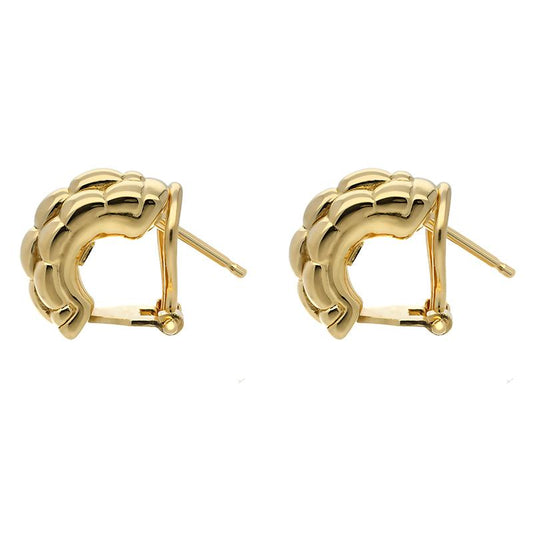 FP Luci 18ct Yellow Gold Hoop Earrings