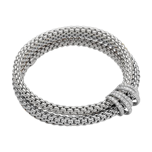 FP Mialuce 18ct White Gold 1.2ct Diamond Bracelet