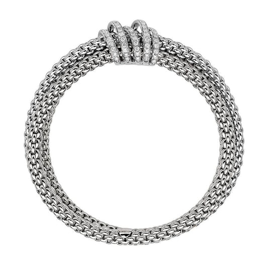 FP Mialuce 18ct White Gold 1.2ct Diamond Bracelet