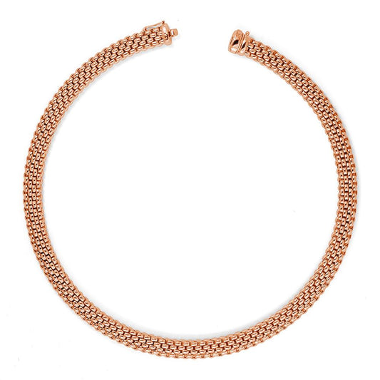 FP Profili 18ct Rose Gold Necklace