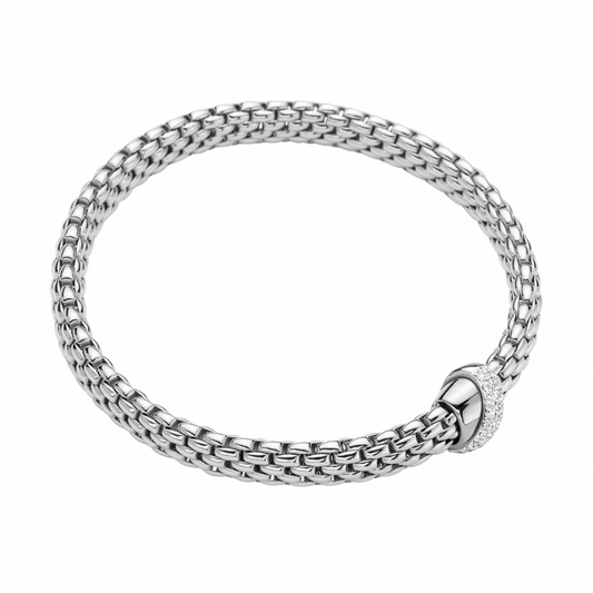 FP Vendome 18ct White Gold .2ct Diamond Bracelet