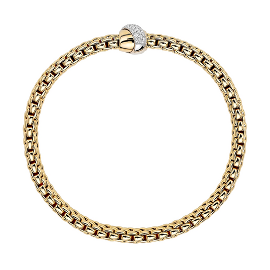 FP Vendome 18ct Yellow Gold .2ct Diamond Bracelet