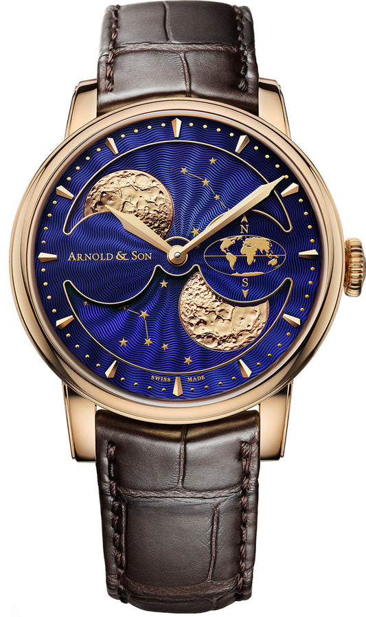 Arnold & Son Watch HM Perpetual Double Hemisphere Moon