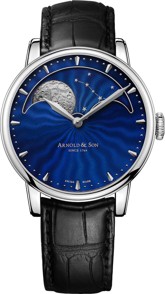 Arnold & Son Watch HM Perpetual Moon Steel D