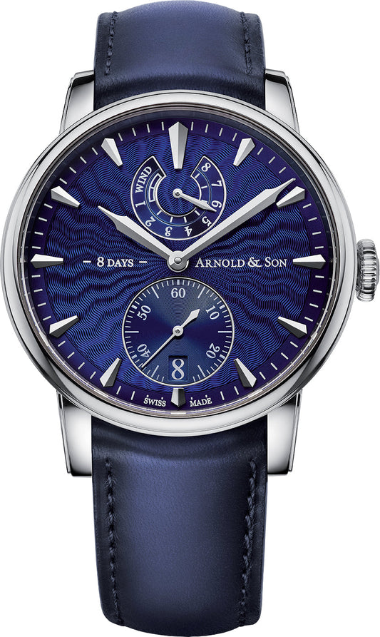 Arnold & Son Watch Eight-Day Royal Navy Blue