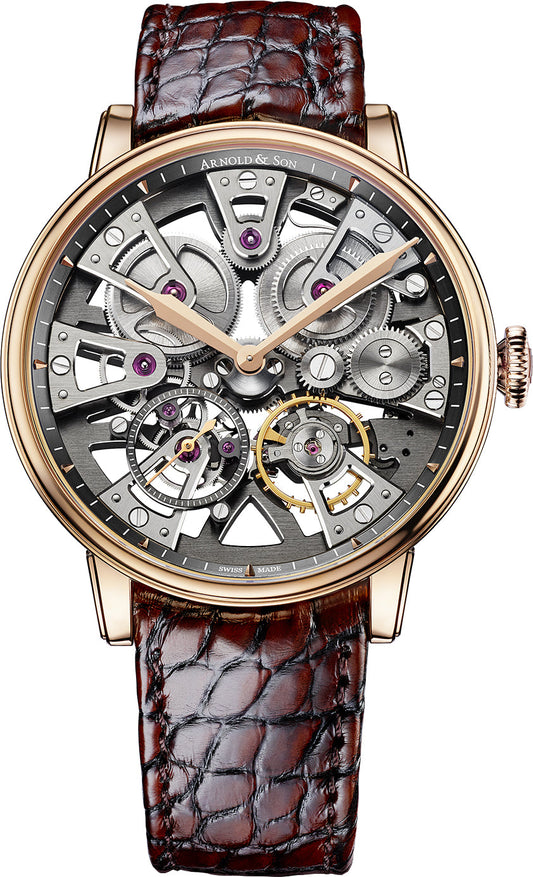 Arnold & Son Watch Nebula 38 Gold