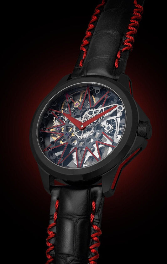 ART Watch Son of Gears Star Red & Black Star D