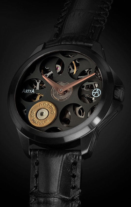 ART Watch Son of a Gun Russian Roulette A1 Black & Black Limited Edition