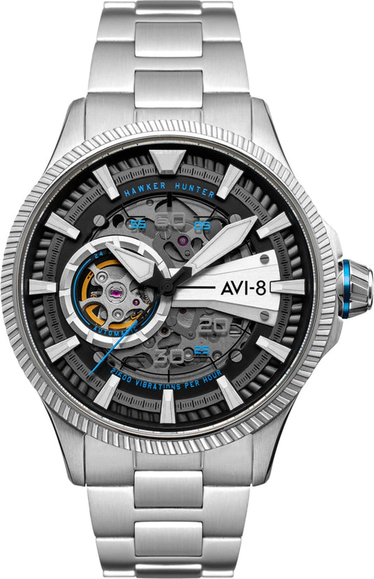 A8 Watch Hawker Hunter Avon AutoMTic Blue Diamonds D