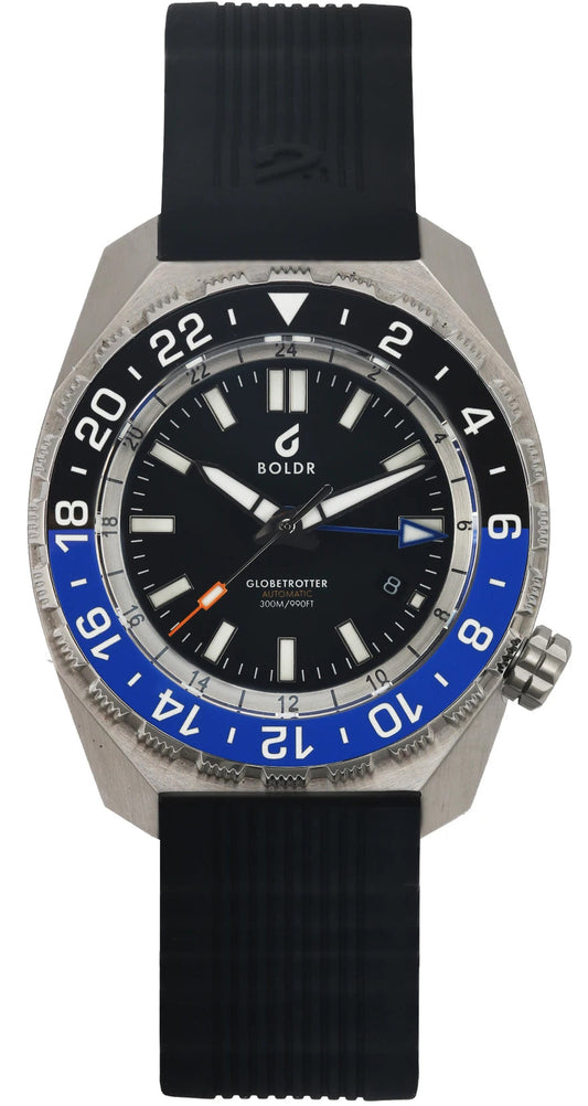 BDR Watch Globetrotter GMT Blue Black