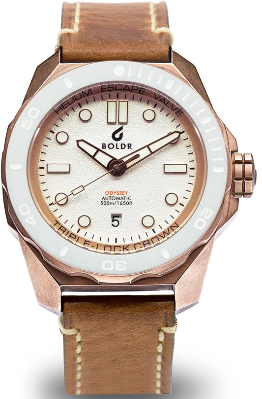 BDR Watch Odyssey Bronze White Knight