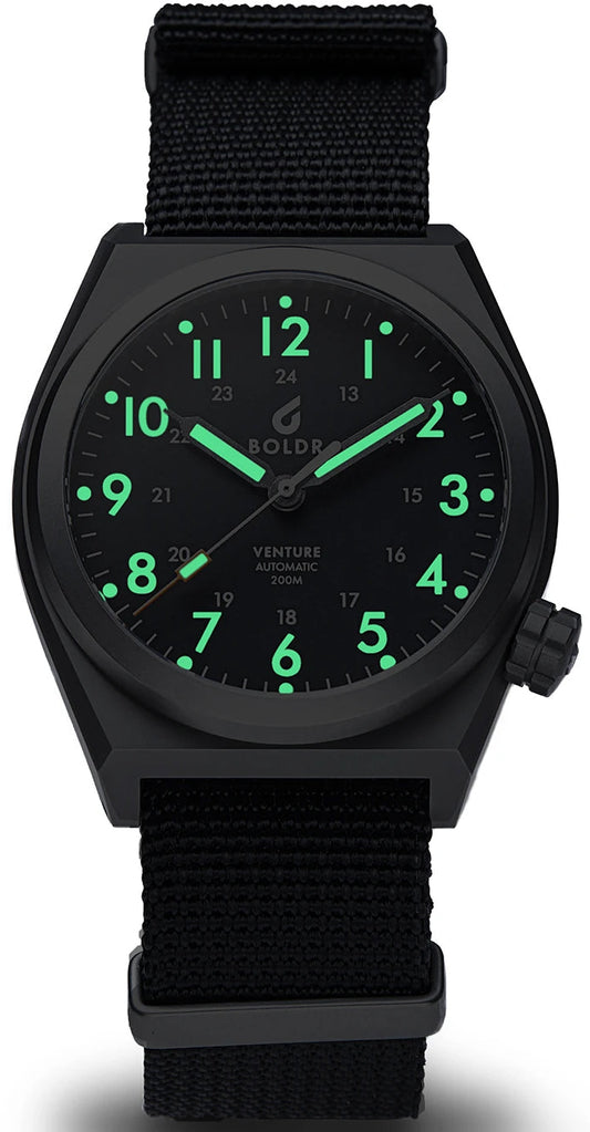 BDR Watch Venture Carbon Black