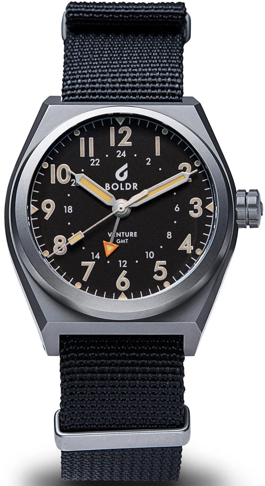 BDR Watch Venture GMT Black