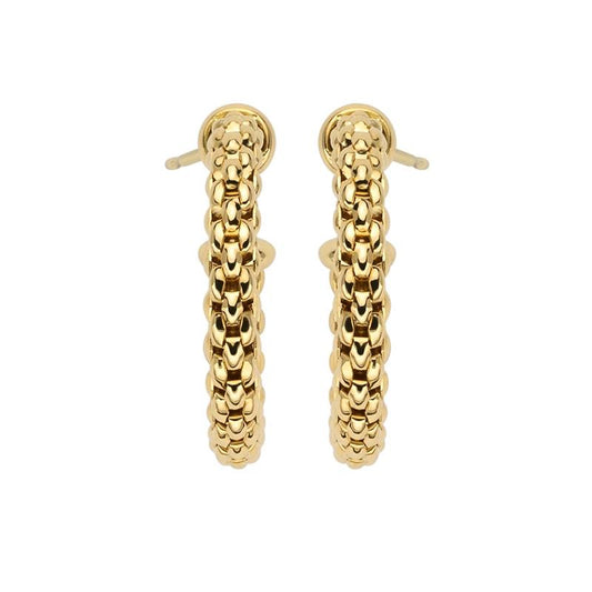 FP Essentials 18ct Yellow Gold Small Hoop Earrings