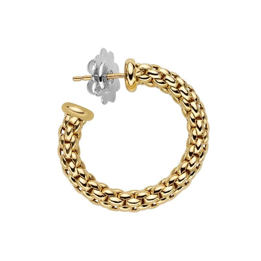 FP Essentials 18ct Yellow Gold Small Hoop Earrings