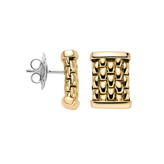 FP Essentials 18ct Yellow Gold Stud Earrings