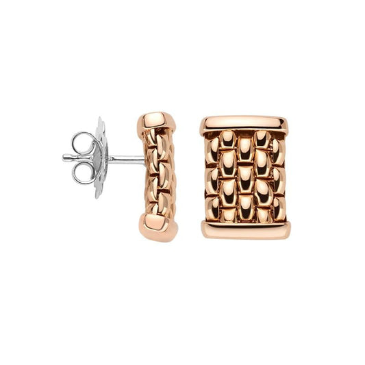 FP Essentials 18ct Rose Gold Stud Earrings